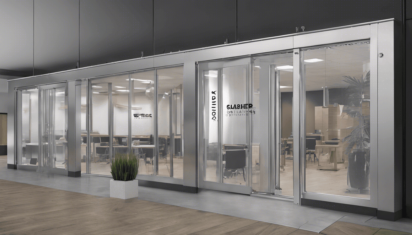 découvrez nos menuiseries aluminium sur-mesure pour renforcer l'identité visuelle unique de vos commerces.