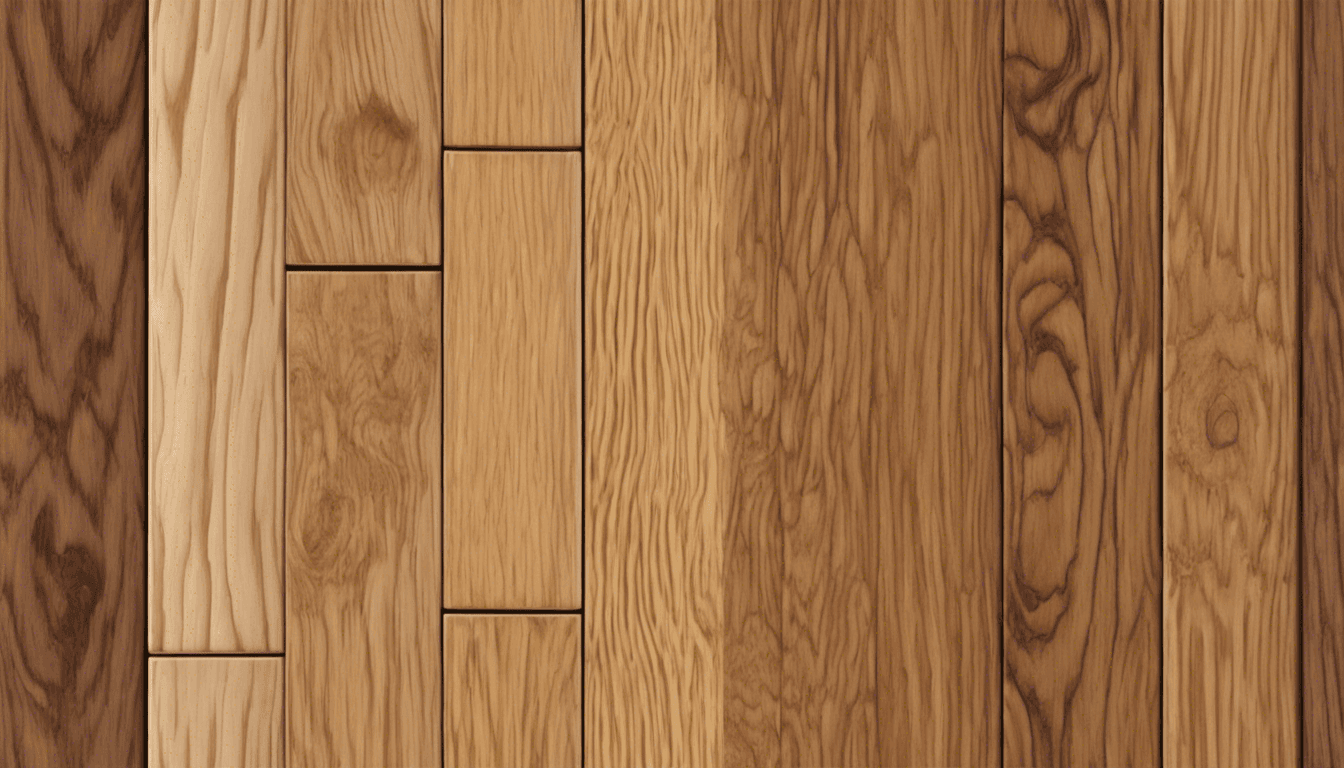 découvrez les essences de bois de haute qualité pour des menuiseries sur mesure, et choisissez la perfection pour votre intérieur.